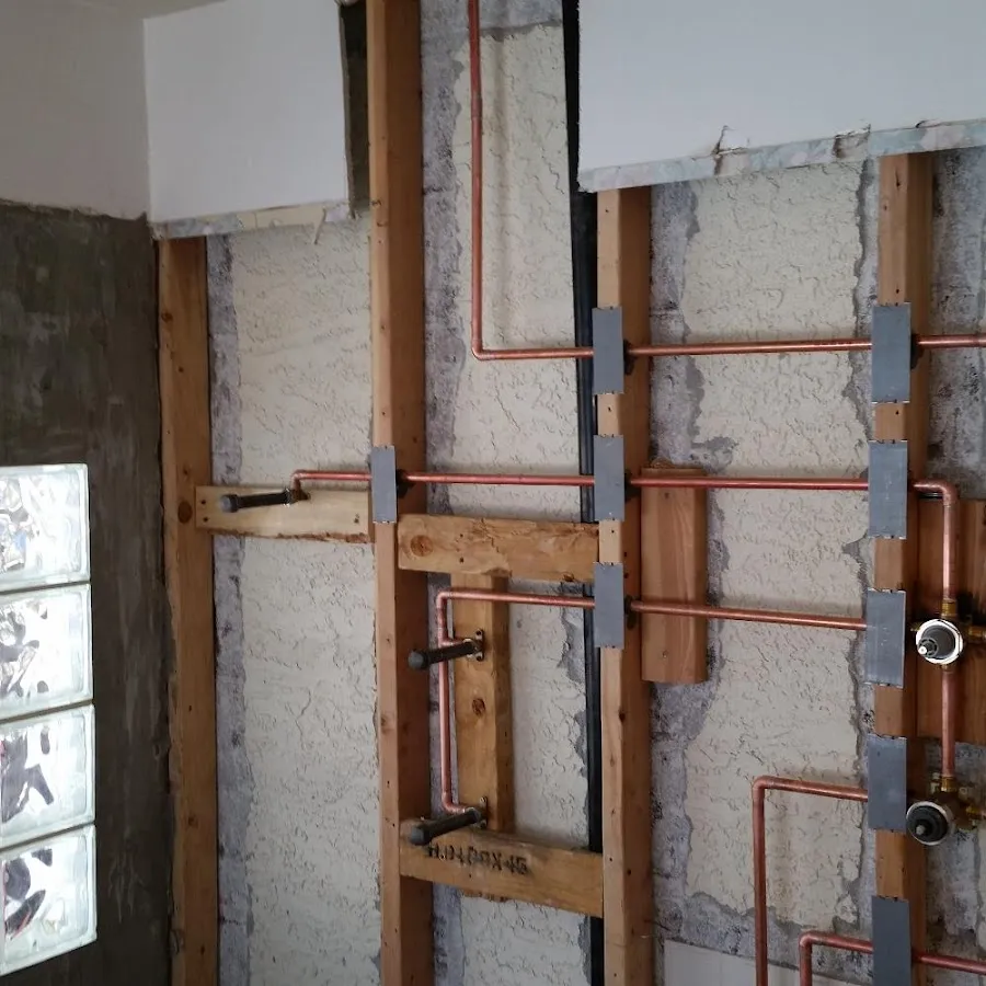 Copper pipe installation for Repiping in Lake Monticello